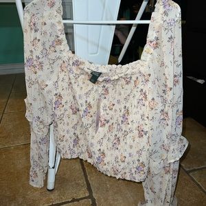 Wild Fable off the shoulder top